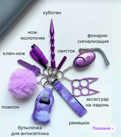 Брелок для самообороны