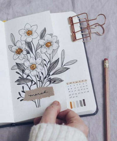 Cделать bullet journal