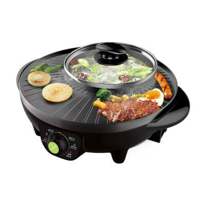 Электрогриль Xiaomi Liven Roasted One Sun And Moon Health Pot Black (Black/Черный)