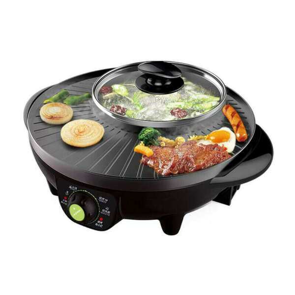 Электрогриль Xiaomi Liven Roasted One Sun And Moon Health Pot Black (Black/Черный)