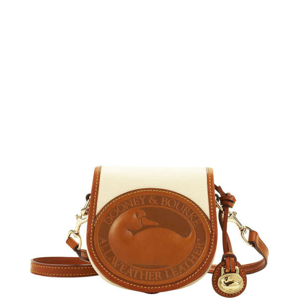 Dooney & Bourke All-Weather Leather 2 Duck Bag Ivory