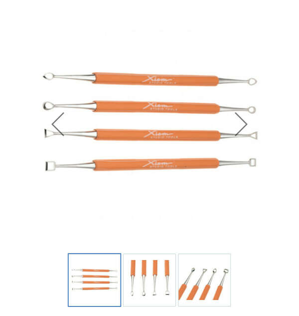Набор для карвинга двухсторонний (4 предмета), XIEM Tools
