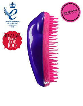 Фиолетово-розовая профессиональная щетка для спутанных волос Tangle Teezer