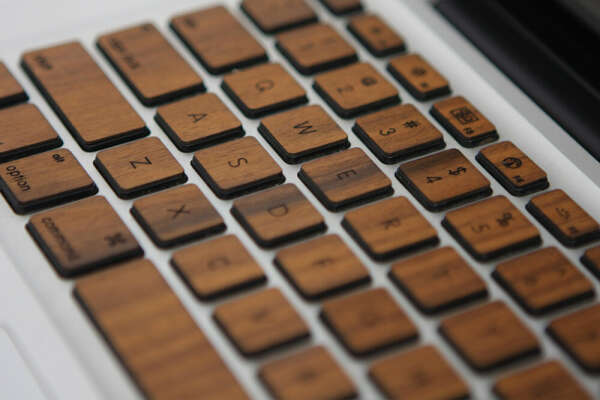 Wood Keyboard for Macbook