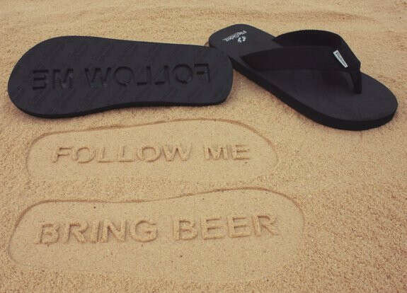 Сланцы FOLLOW ME BRING BEER
