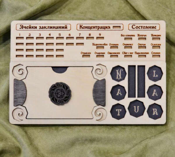 Трекер состояния персонажа DnD