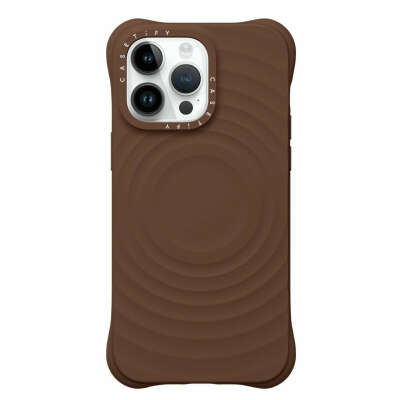 CASETiFY iPhone 14 PRO MAX Ripple Case MagSafe Compatible - Cacao