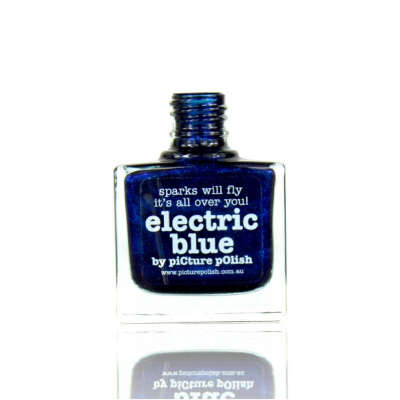 piCture pOlish Electric Blue