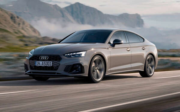 AUDI A5 red