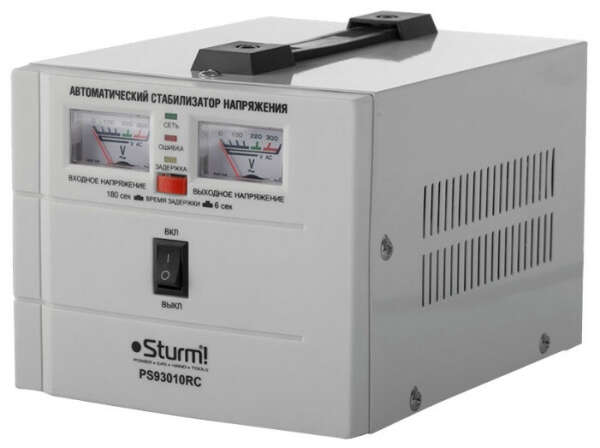 Купить стабилизатор напряжения Sturm! PS93010RC — выгодные цены на Яндекс.Маркете