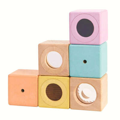 Деревянная игрушка Plan Toys Сенсорные блоки