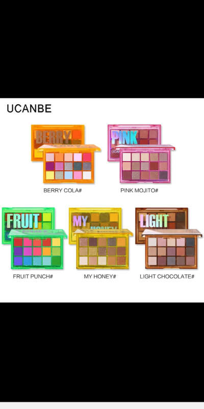 Палетка Pink Mohito від Ucanbe