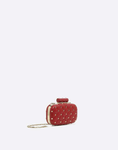 Valentino ROCKSTUD SPIKE MINAUDIÈRE CLUTCH