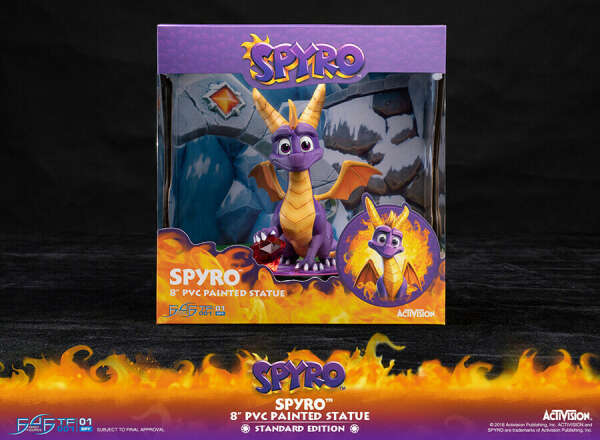 Фигурка Спайро — First 4 Figures Spyro The Dragon PVC Statue - купить в GeekZona.ru