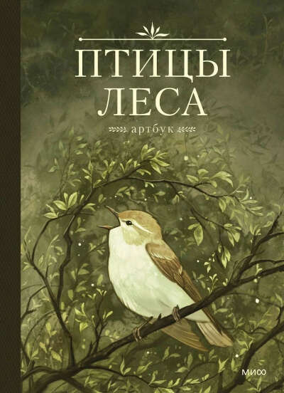 Птицы леса артбук издание от МИФ
