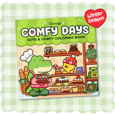 Comfy Days Coloring Book