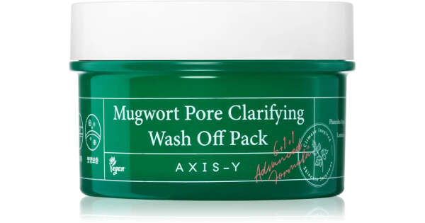 Маска для лица AXIS-Y 6+1+1 Advanced Formula Mugwort Pore Clarifying Wash Off Pack