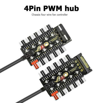 Контроллер, 1-10pin вентилятор 4-контактный