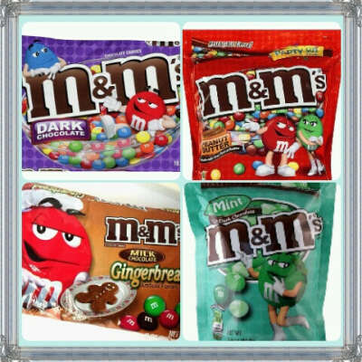 Разные виды m&m's