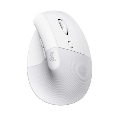 Вертикальная мышь Logitech Lift белая