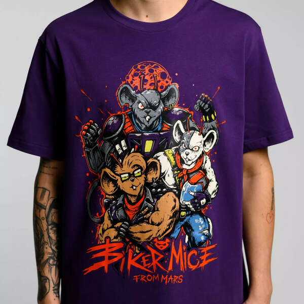Indiwd Biker Mice From Mars T-shirt S