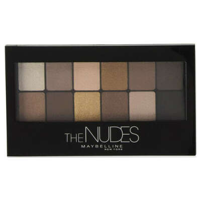 Палетка теней для век MAYBELLINE THE NUDES нюдовая