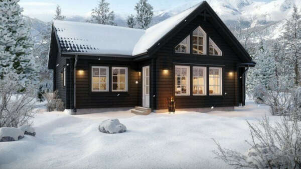 my own house in woods