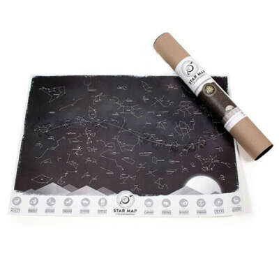 Светящаяся карта созвездий Star map