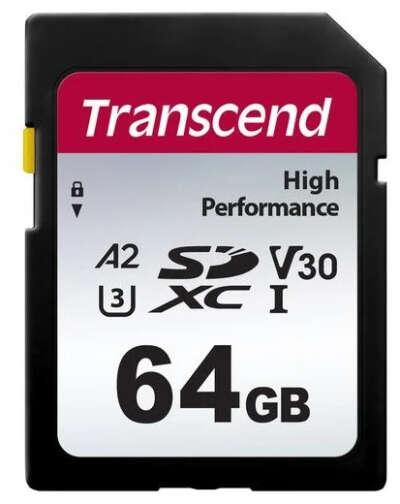 Карта памяти Transcend SDXC 64 ГБ UHS-II U3 Class 10