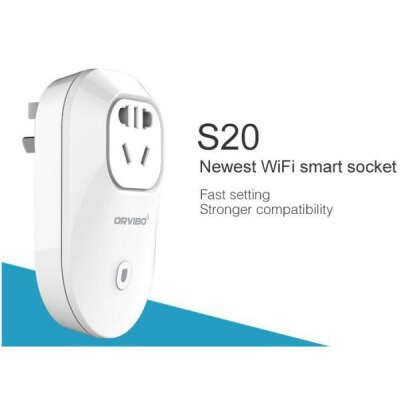 Orvibo Wiwo-S20 Смарт Wi-Fi ЕС Стандартный Настенные Socket - белый