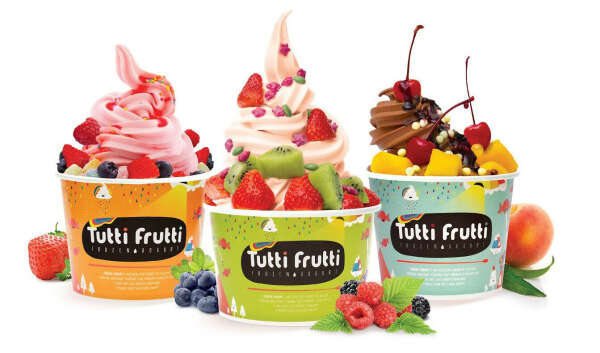 Tutti Frutti Frozen Yogurt