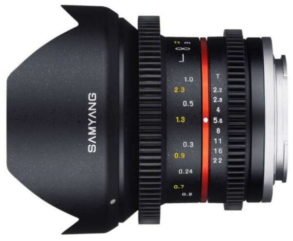 Samyang 12mm 2.2 на микро 4/3