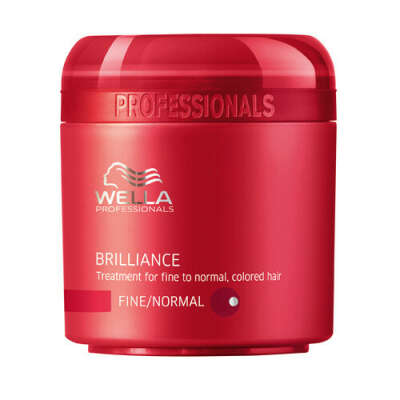 Wella Brilliance Line: Крем-маска для окрашенных нормальных и тонких волос (Brilliance Treatment)