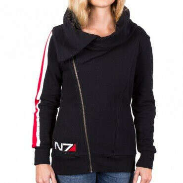 Ladies N7 Armour Stripe ANGL Hoody