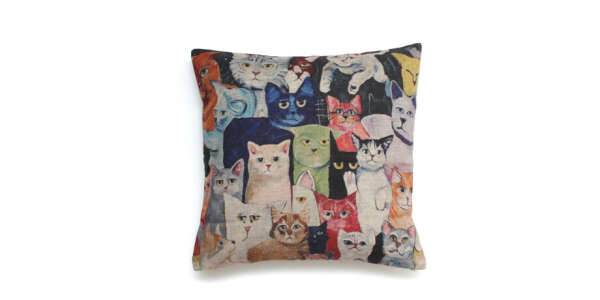 Cat Pattern чехол для подушки