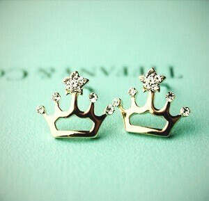 Сережки принцессы Tiffany&co