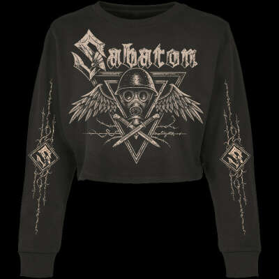 Poison Gas Cropped Crewneck Women