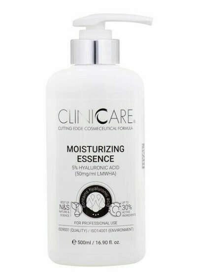 Увлажняющая эссенция на основе 5% низкомолекулярной ГК CLINICARE HYAL Moisturizing Essence Clinicare  (500 ml)