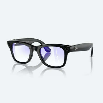 Умные очки Ray-ban Meta Wayfarer Shiny Black, G15 Green