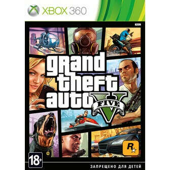 Grand Theft Auto V (Xbox 360, русские субтитры)