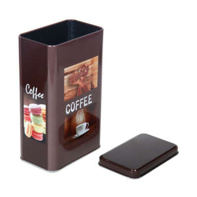 Банка для кофе жестяная Coffee 10х6х16см Q00520031