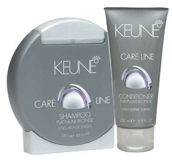 Шампунь и бальзам для волос Keune Platinum blond