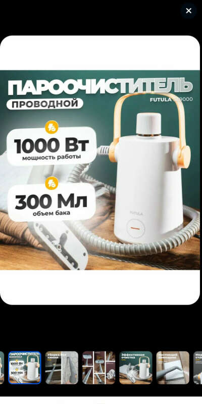 Пароочиститель