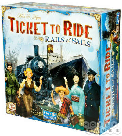 Ticket to rider Rails and Sails