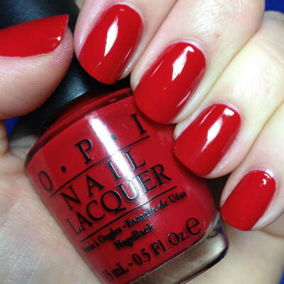 Красный лак opi