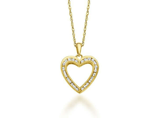 Diamond Heart Pendant