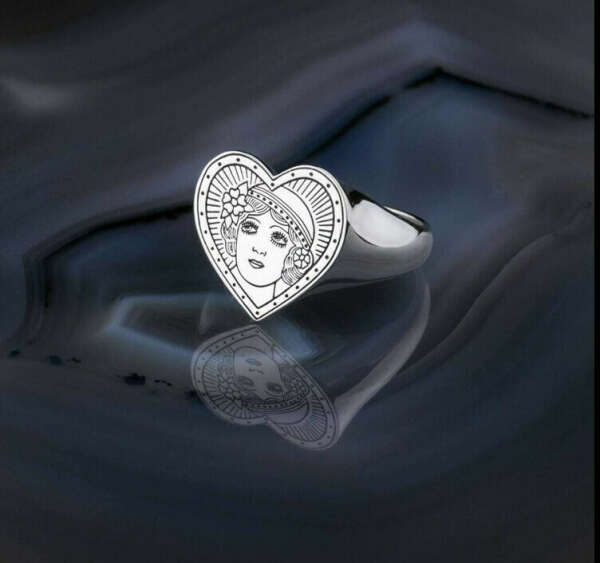 Sasha Bagin Heart Ring by Marfin