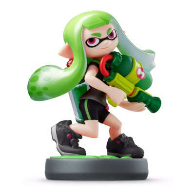 Amiibo Инклинг-девочка (лайм) (коллекция Splatoon)