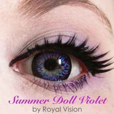 Линзы Royal Vision Summer Doll Violet