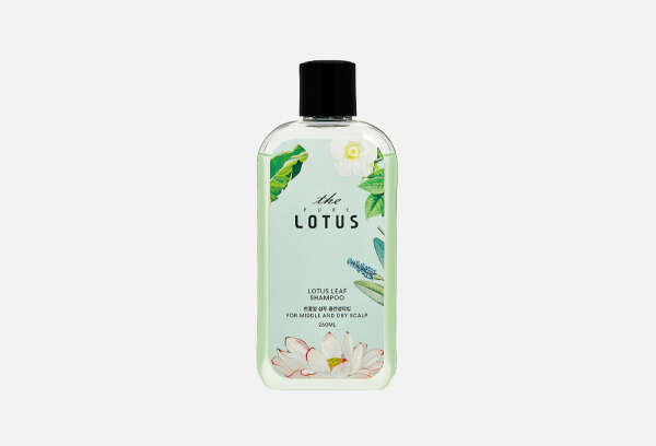 THE PURE LOTUS Lotus Leaf Shampoo for Middle & Dry scalp
